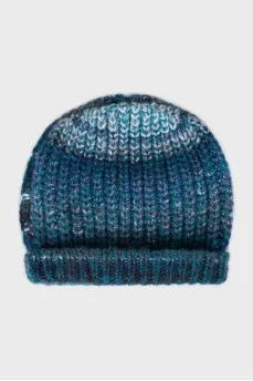 Mixed color knitted hat