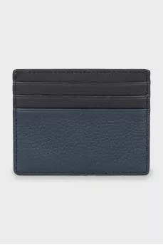 Men's dark blue cardholder