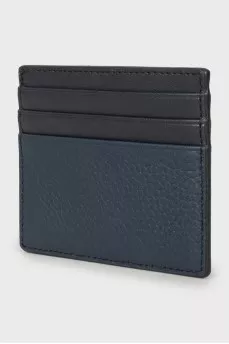 Men's dark blue cardholder