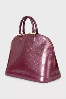 Alma Monogram Vernis bag
