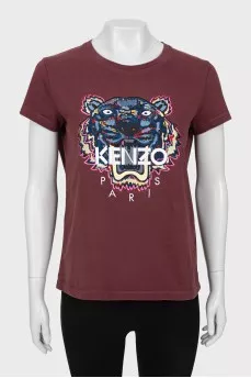 Printed oversized T-shirt