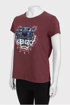 Printed oversized T-shirt