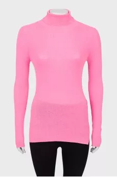 Pink long knee socks