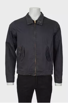 Men's dark gray jacket