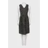 Woven sequin dress
