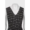 Woven sequin dress