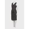 Woven sequin dress