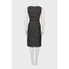 Woven sequin dress