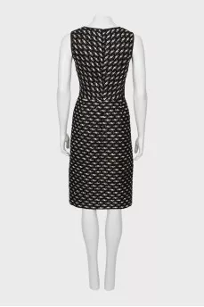 Woven sequin dress