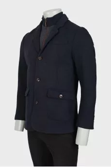 Men's jacket with pockets