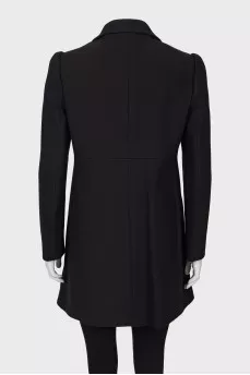 Coat decorated with bows