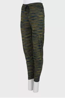 Mixed color sweatpants