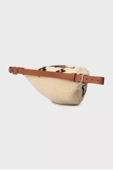 Сумка Bum Bag Monogram Giant Teddy Fleece