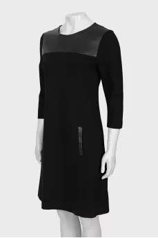 Black dress with pockets