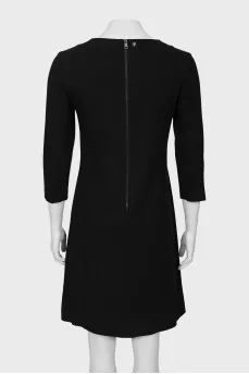Black dress with pockets
