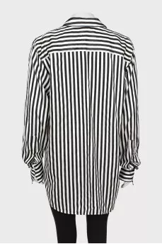 Black and white striped shirt