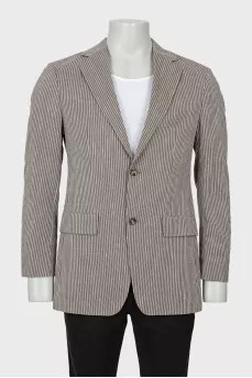 Men's striped jacket