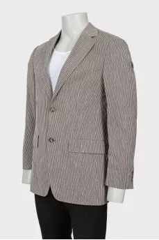 Men's striped jacket