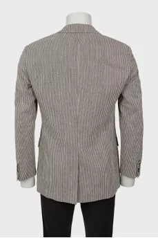 Men's striped jacket