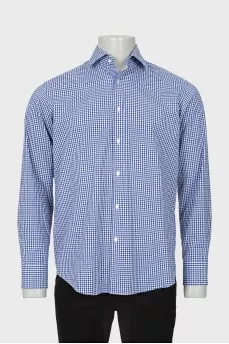 Men's gingham shirt