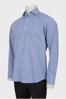Men's gingham shirt