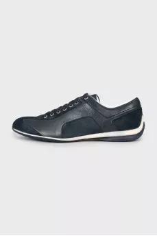 Men's dark blue sneakers