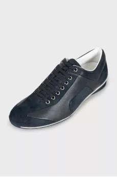Men's dark blue sneakers
