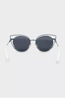 Two tone cat eye sunglasses