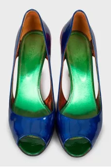 Two-tone stilettos