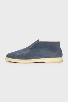 Open Walk Chukka suede loafers