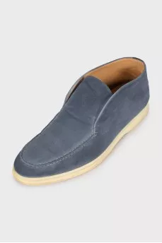 Open Walk Chukka suede loafers