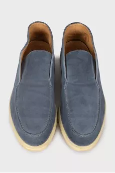 Open Walk Chukka suede loafers