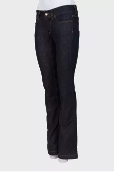 Low waist flared jeans
