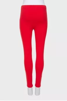 Leggings with stitched arrows