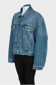 Oversized denim jacket