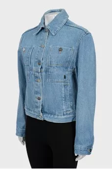 Straight-fit denim jacket