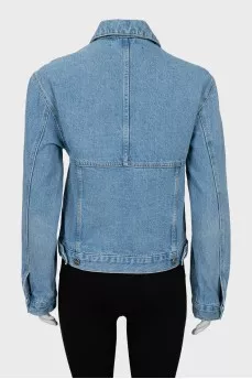 Straight-fit denim jacket