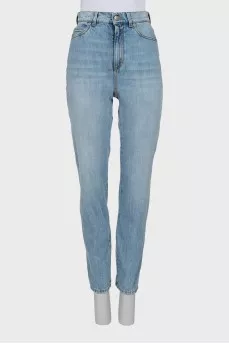 Light blue skinny jeans