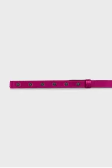 Textile belt with bow