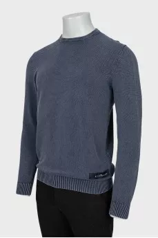 Men's long sleeve in small print