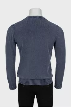 Men's long sleeve in small print