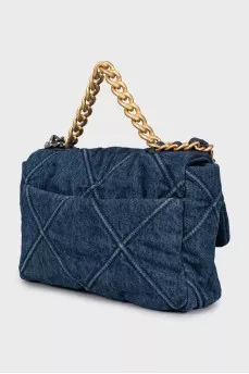Сумка 19 Flap Bag Quilted Denim