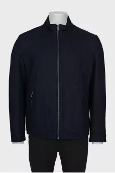 Men's blue jacket with tag