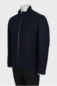 Men's blue jacket with tag