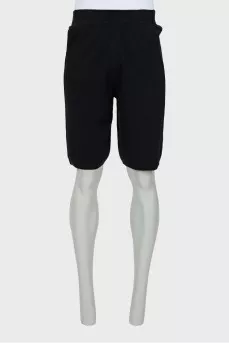 Men's black shorts