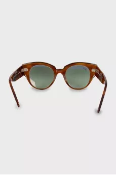 Сонцезахисні окуляри wayfarer із зеленими лінзами