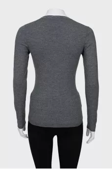 Cashmere V-neck jumper