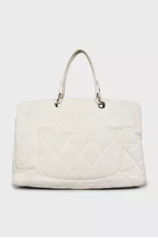 Сумка Timeless CC Quilted Caviar Leather Shopping Tote