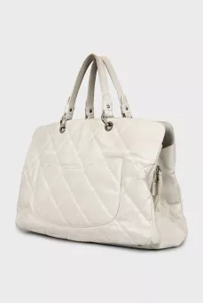 Сумка Timeless CC Quilted Caviar Leather Shopping Tote