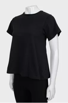 Black oversized T-shirt